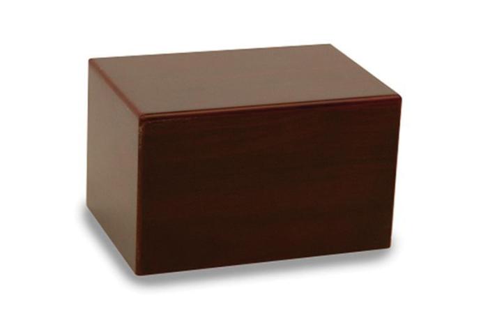 MDF Hamilton Cherry  Urn Wooden Urns