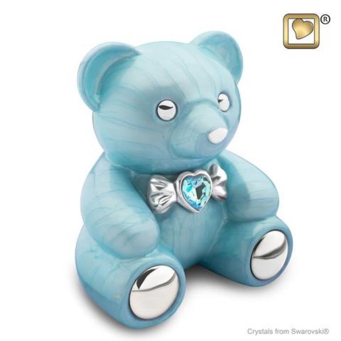 Cuddle Bear Blue Infant Urns