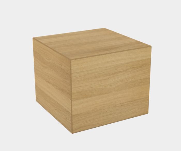 NewPointe Taurus Natural MDF Wooden Urns
