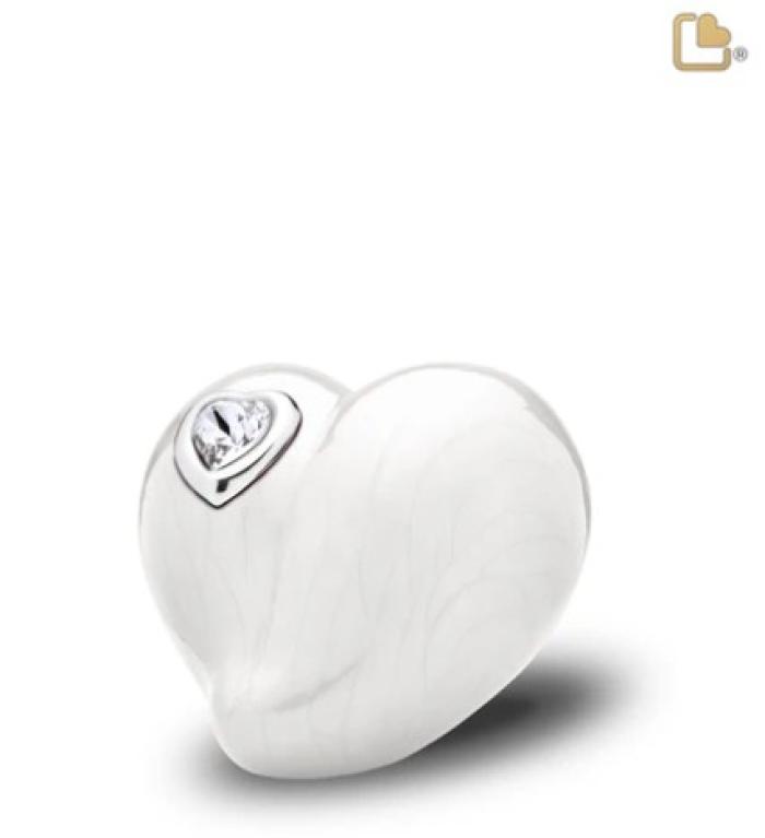 LoveHeart Pearl (Keepsake) Keepsake Urns