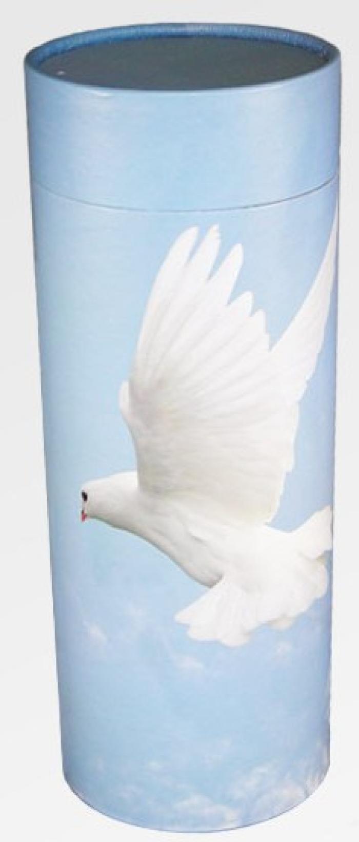 Scattering Tube - Dove Biodegradable Urns