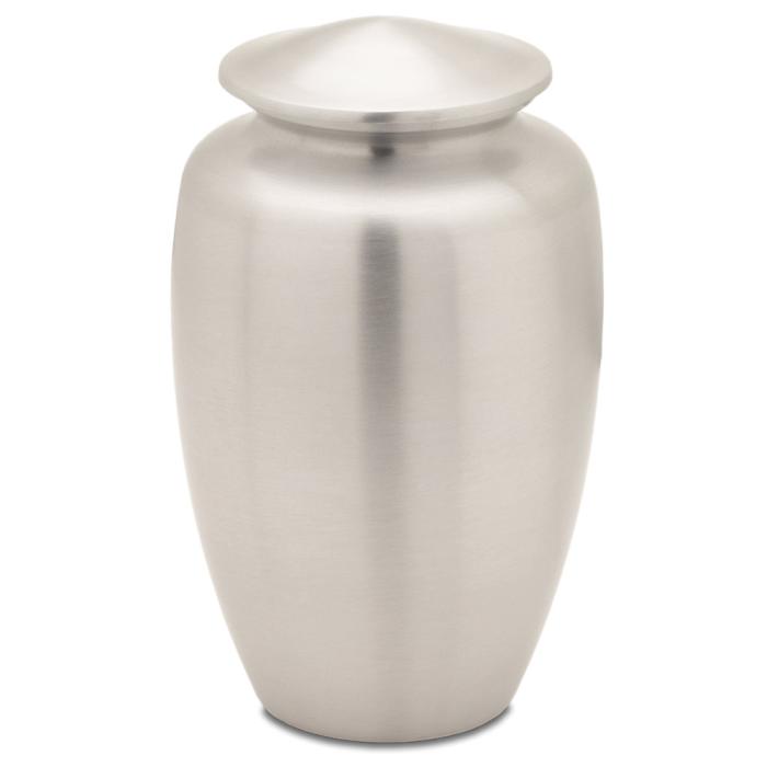 Tempest Silver Urn Metal Urns