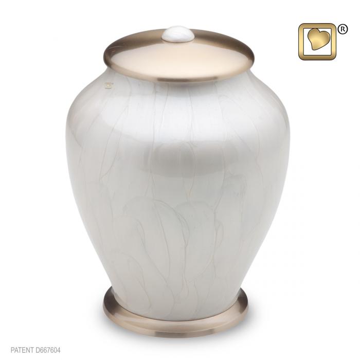 Simplicity Pearl Metal Urns