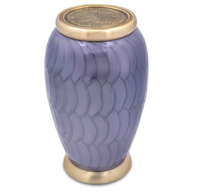 Cresthaven Lavender Urn Metal Urns