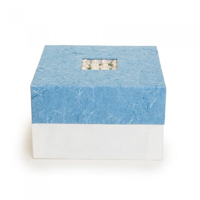 Embrace Earthurn (Blue & White) Biodegradable Urns