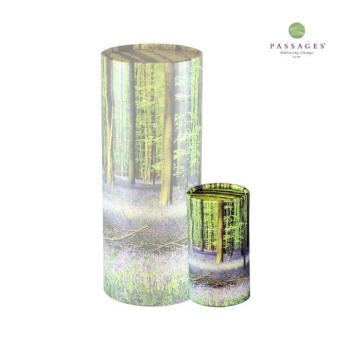 Scattering Tube Keepsake - Spring Forest Biodegradable Urns