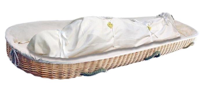 Willow Carrier & Shroud Cremation Caskets