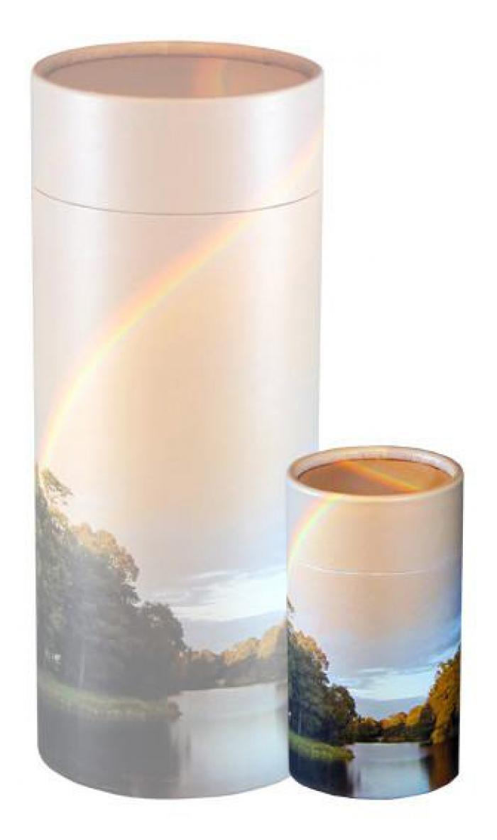 Scattering Tube Keepsake - Rainbow Biodegradable Urns