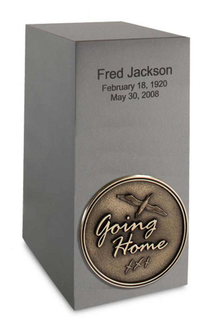 Pewter Bronze Vertical Urn Bronze Urns