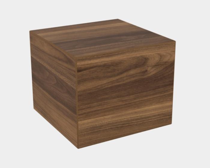 NewPointe Taurus Walnut MDF Wooden Urns