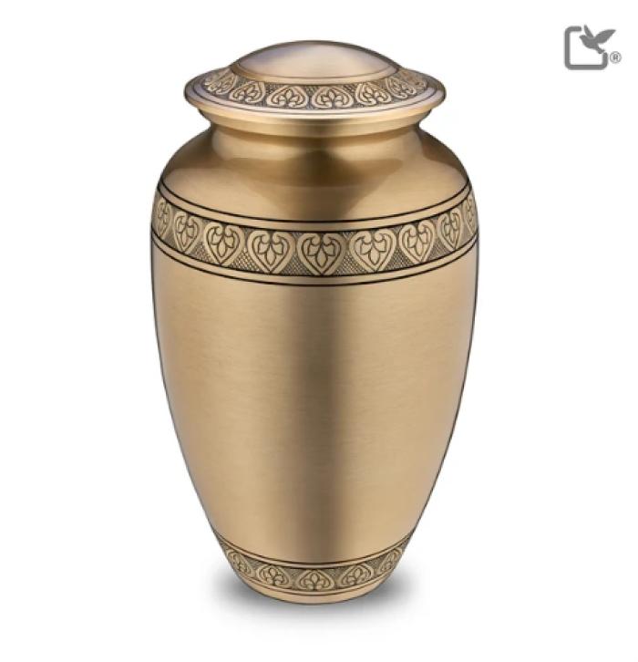 Infinity Gold Metal Urns
