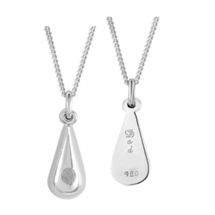 Teardrop Pendant - Silver Jewelry
