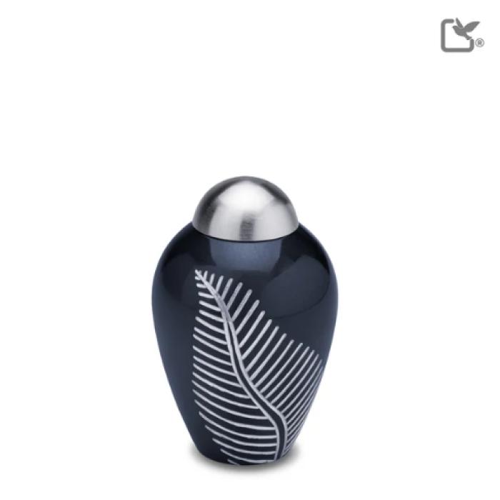 Elegant Leaf Keepsake Midnight Keepsake Urns