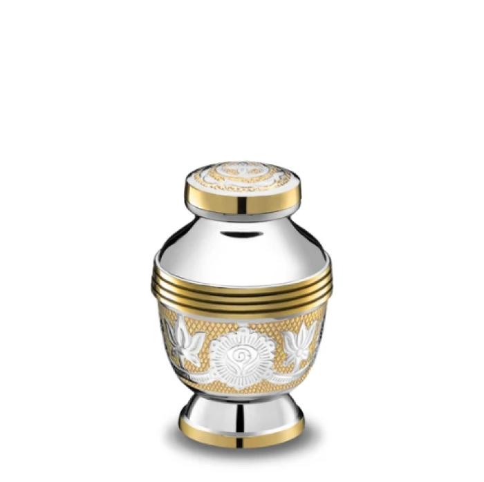 Monarch Jali Keepsake Metal Urns